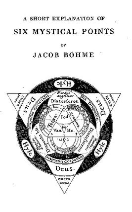 Item #113-X SIX MYSTICAL POINTS. Jacob Boehme