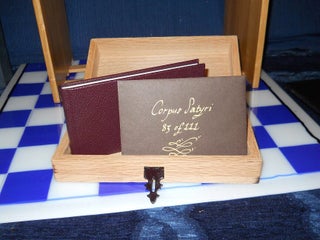 Item #18230 THE SATYR'S SERMON. DeLuxe Boxed Edition. Andrew Chumbley